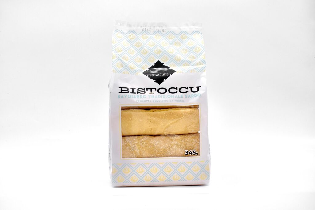 Confezione di bistoccu (savoiardo sardo tradizionale) da 250 gr