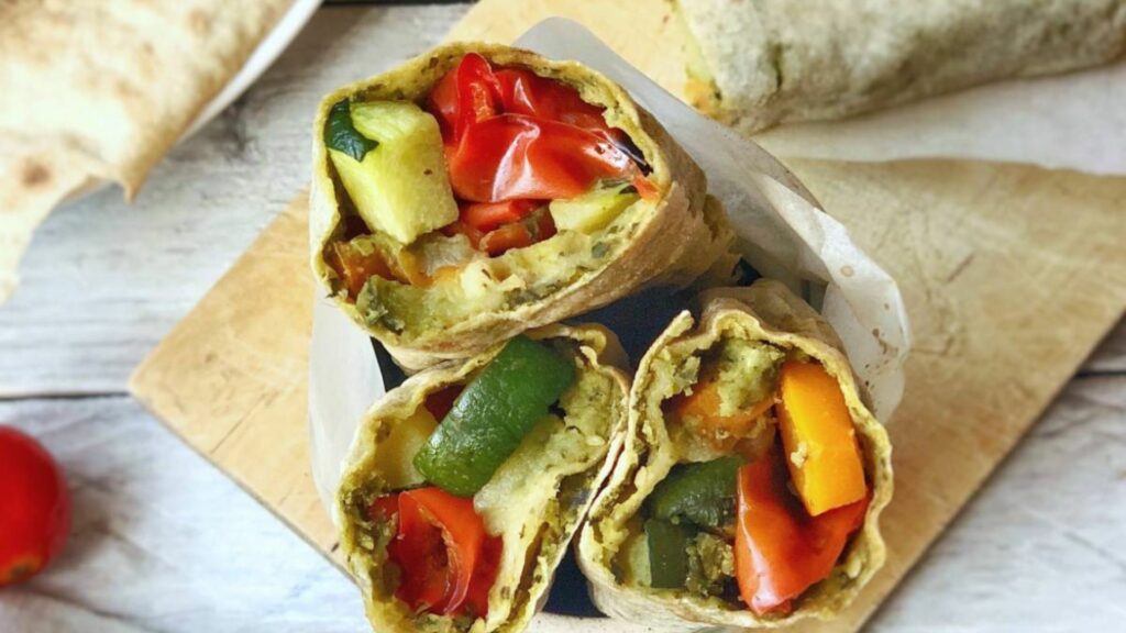 Wrap di pane caraway